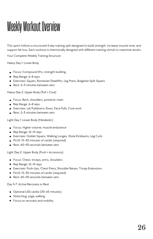 ALTUVA Fit — FOUNDATIONS FITNESS SPRINT (4 Weeks) + NIA Coaching Access