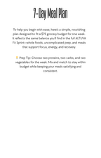 ALTUVA Fit — WEEK ZERO: INTRO SPRINT (2 WEEKS)