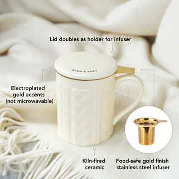 Cozy Knit Mug — Sacred Space Limited Edition
